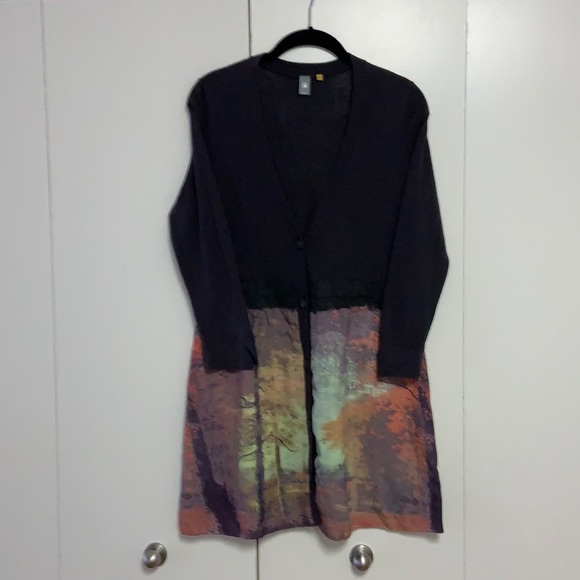 Foliage Empire Cardigan by Anthropologie - Picture 3 of 10